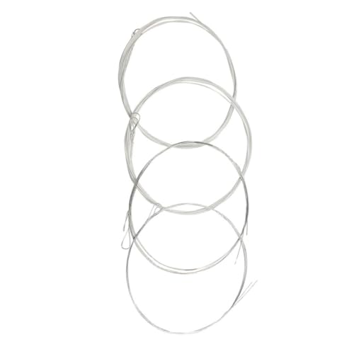 BESPORTBLE 1 Set Steel Mandolin Strings String Replacement for All Mandolins Lightweight Easy to Install Smooth Tonal Quality Versatile Accessory for Musicians