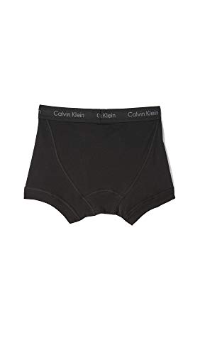 Image of Calvin Klein Men's Cotton;Cotton Blend Underwear Classics Trunks (Pack of 1) (NB1119-001 Black S)