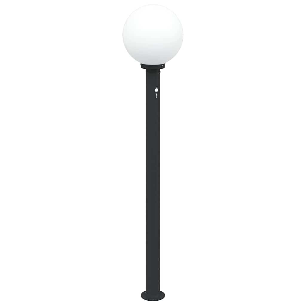 Lampa błyskowa 120 cm z czujnikiem PIR, czarny, IP44