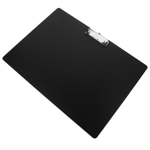 Planche à dessin ergonomique avec pince métallique support de bureau noir