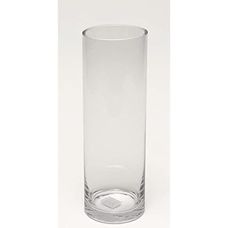 Amazon Co Jp ガラス花瓶 g 1 直径10cm 高さ30cm 重量 560g 円筒型 フラワーベースです 花瓶 おしゃれ 透明 大型 ガラス フラワーベース 花器 シリンダー 円柱 Vase ホーム キッチン