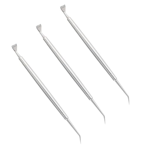 PartyKindom Stainless Steel Eyelash Separator Tool Lash Perm Kit Lash Comb Eyelash Lift Aid Tool Set