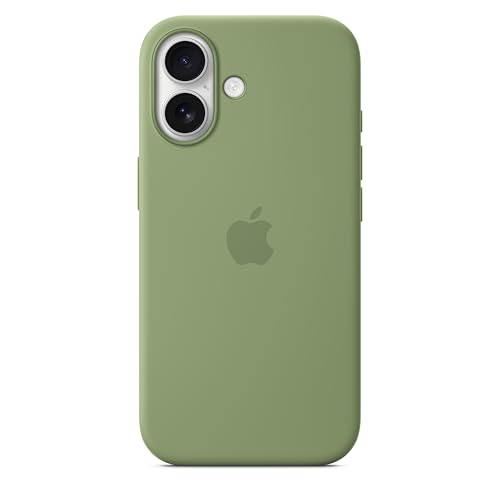 Miniatura 4 de Apple Funda de Silicona con MagSafe para el iPhone 17 - Musgo Claro ​​​​​​​