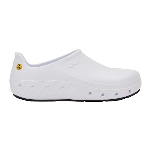 Scholl Ultragrip Shoe, Zapatos de Servicio médico Unisex Adulto, Color Blanco, 44 EU Scholl Ultragrip Shoe, Zapatos de Servicio médico Unisex Adulto, Color Blanco, 44 EU