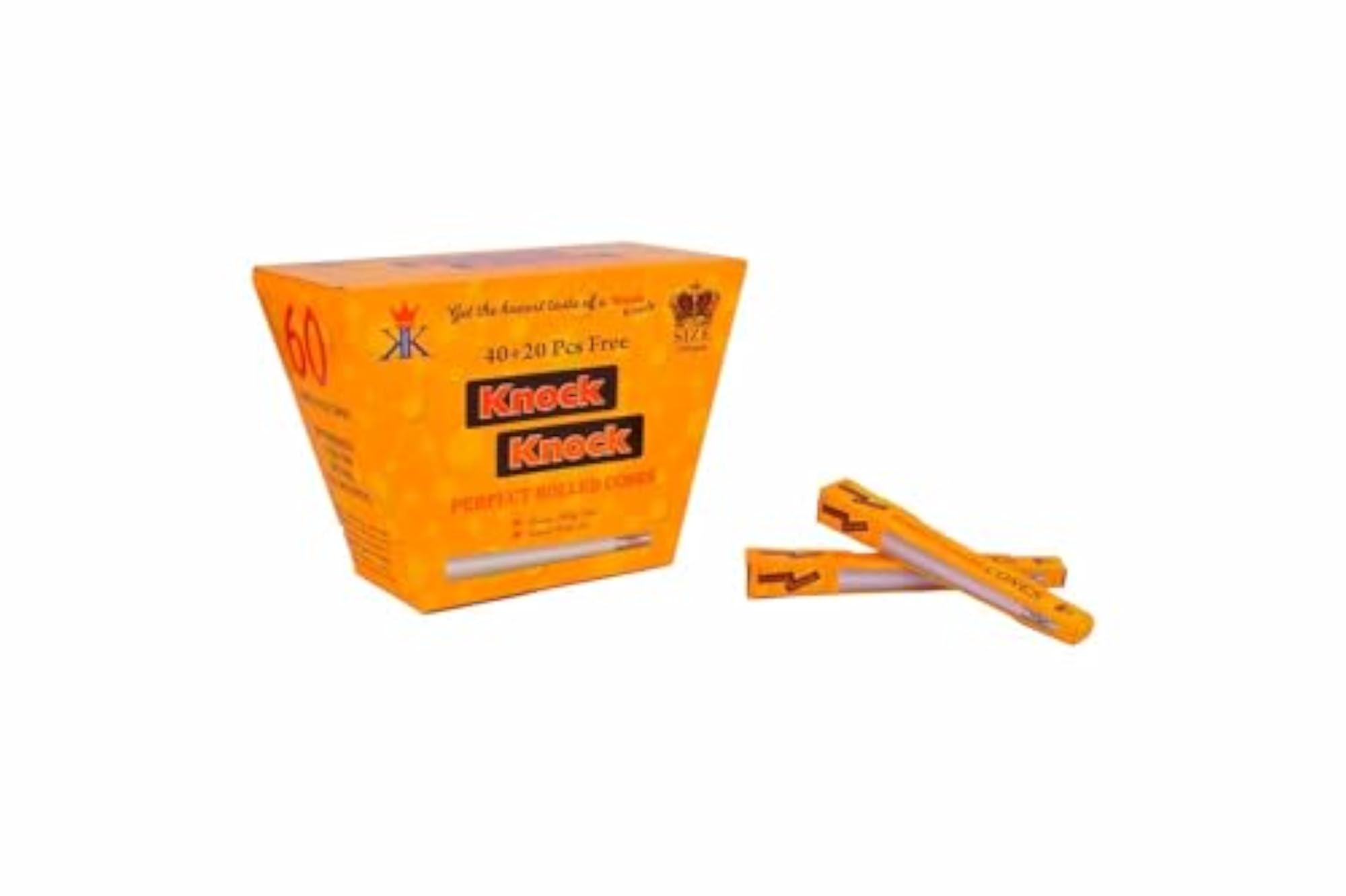 Knock Knock White Rolling Paper Pack of 60
