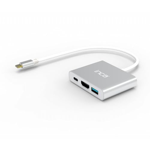 Adaptateur ITPC-4 Type C double HDMI 4K multiport USB pour double écran PC portable