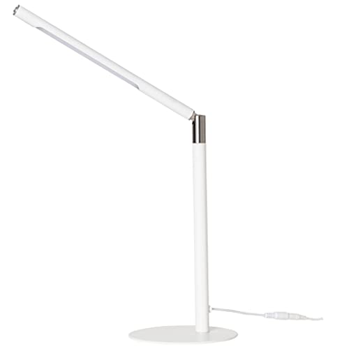 東京メタル LEDデスクスタンドライト ホワイト 三段階調色 調光機能付  ホワイト MT-TABLEWH