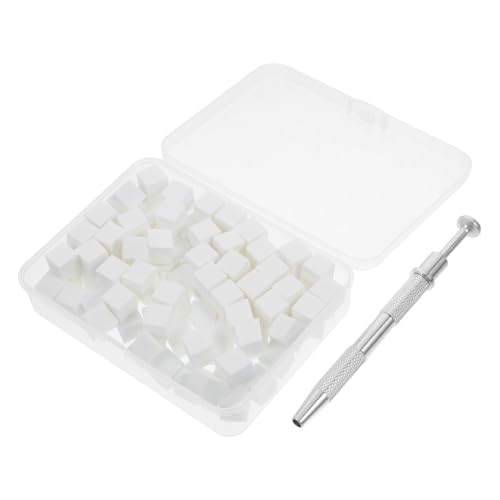 MUCKLILY 1Set Professional Nail Art Supply Kit Gradient Color Fade Sponges with Retractable Up Tool for Easy Nail Design for Beginners and Professionals