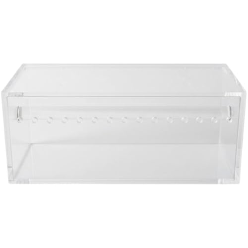 Caja de cadena de potencia de acrílico transparente para proteger material de ortodoncia 2