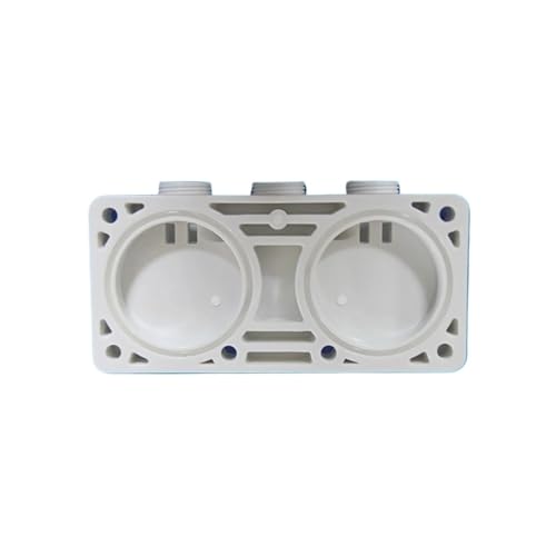 1 PC Front Panel White Color Discharge Block Spare Parts,Compatible With Soft Serve Ice Cream Makers Without Other Accessories