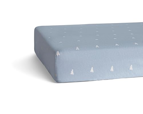 Image of Parker Baby Soft & Durable Fitted Baby Crib Sheets | Snug Fit for Standard Crib Mattresses | Machine Washable, Fade-Resistant & Modern Nursery Designs
