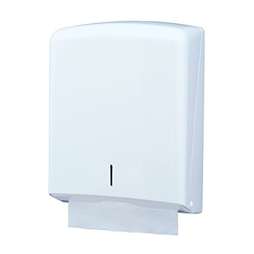 C Fold and Z-Fold Paper Hand Towel Dispenser - PBS Medicare Best Price Modular hand towel dispenser is a hard-wearing, versatile system that enables the distribution of interleaved Z-fold and extra-narrow towels. Sizes 425 x 290 x 145mm. Capacity - 350mm stack.