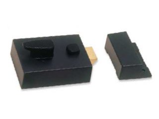 Sterling Dead Lock Night Latch Narrow Grey NLG201