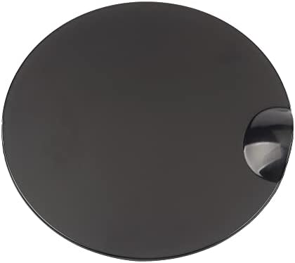 Fuel Door Replacement For 2009-2014 Ford F150 - ABS Plastic Gas Tank Cover (Black)