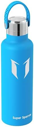 Super Sparrow Botella Agua Acero Inoxidable 18/10 - Botella Termi...