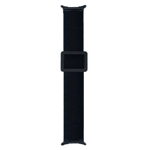 Elastic Arm/Ankle Band with Ladder Lock for Samsung Galaxy Watch Ultra (2025/2024) 47mm Smartwatch, Stretchy Band for Men and Women (Black, Medium)
