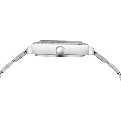 Image of LOUIS DEVIN Stainless Steel Chain Analog Wrist Watch for Women (Silver /Pink /Blue /Green Dial) | LD-WTS503-CH