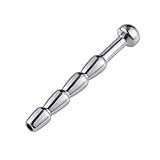 7 tailles de sondes urétrales creuses en métal pour homme, tiges d'entraînement en acier inoxydable pour homme-FRB152 (6mm)
