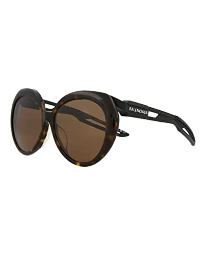 Balenciaga Round Oval Sunglasses Havana Black Brown Eyewear Made In Japan Acetate Designer Fashion for Everyday Luxury2