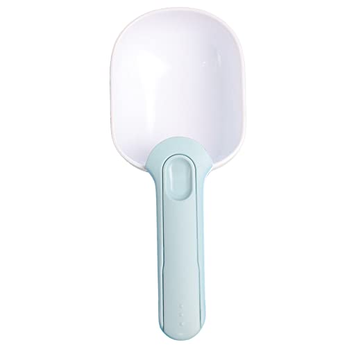 ペットの正確な給餌スクープ シールクリップ 快適な握り心地 ロングハンドルデザイン 小道具 ペット給餌スクープ