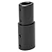 Handlebar Extension Pipe, Stable Strong Handlebar Heightening Tube High Toughness Aluminium Alloy Adjustable Height for Scooter (Black)