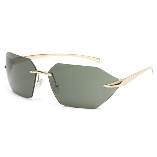 Gafas deportivas de metal LVTFCO para running y ciclismo con diseño ergonómico unisex