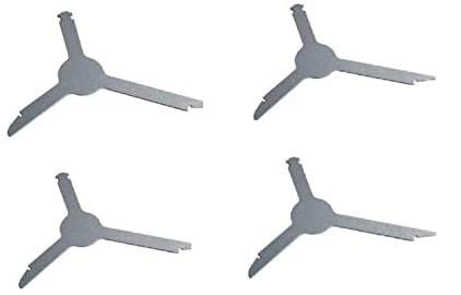 2 Pair (4 Tools) Car Stereo Removal Tool to Remove OEM Factory Radio for Select Audi VW Volkswagen Porsche Mercedes Radios