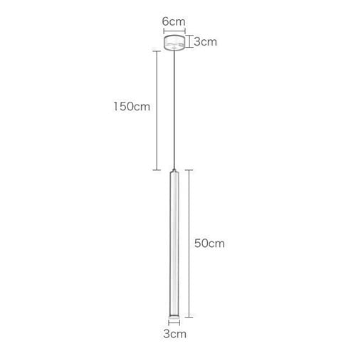 Candelabros para Comedor y Lámpara Colgante Moderna para Mesa de Noche 5