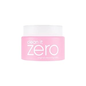 BANILA CO Clean it Zero Original Cleansing Balm – Korean Makeup Remover for All Skin Types- Vegan & Made with Acerola Berry & Vitamin C – 100ml/3.38 fl oz – Top Selling K-beauty cleanser