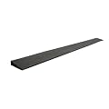 Bilaida 1'' Rise Solid Rubber Threshold Ramp, 1100 LBS Capacity, 39" Wide Non-Slip Wheelchair Ramp for Doorway Indoor or Outdoor, Bathroom, Garage and Supermarket Entrance, Cuttable(1 Inch Rise)