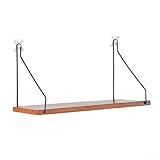 Multifonction : cette étagère flottante offre un espace supplémentaire pour ranger et organiser de petits articles ou articles divers. Il peut être utilisé dans diverses pièces telles que la salle de bain, le salon et la chambre pour contenir des articles de toilette, des serviettes, des livres, des pots de fleurs, des trophées, des collections et des photos.
