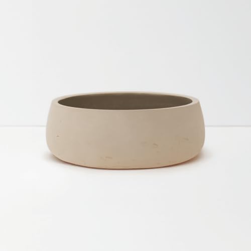 Finestgreen Eileen Pflanzschale Terrakotta L | Blumenschale für Innen- und Außenbereich, Frostfest, UV-Beständig, wasserdicht