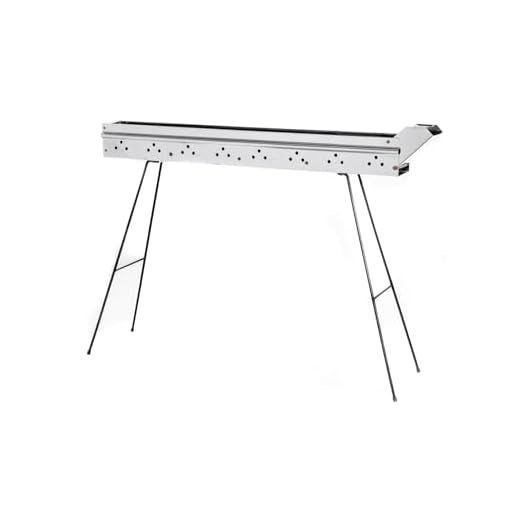 Fbm2 Cuocispiedini a Carbonella C 110 Acciaio Inox