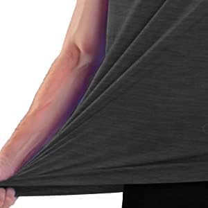 Reset Muscle Hooded Gym Tank Tops for Men, Active Athletic Performance Tops - 4 Pack - Image 5