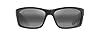 MAUI JIM lunettes, modèle Kanaio Coast, couleur noir, verre 61 mm, branches 127 mm