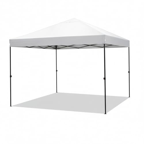 Image of COBIZI Waterproof Stable Winterproof Pavilion with Bag with Wheels,Pop Up Folding Pavilion Party Tent,1 Person Install Sun Protection Garden Pavilion for Beach Wedding Camping