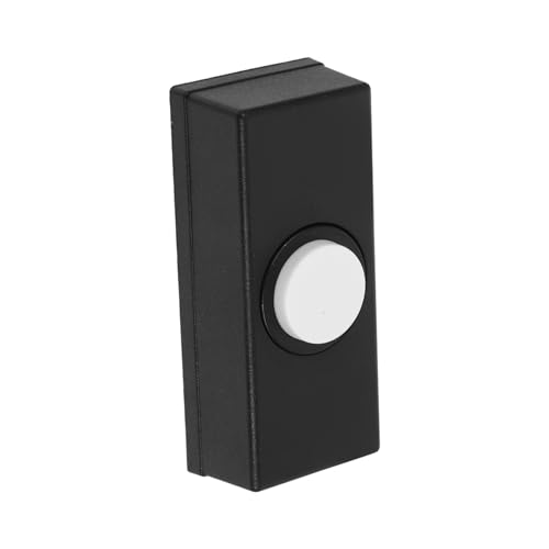 Artibetter Retro Doorbell Button Wall Mounted Bell for Home Bell Button Replacement No Drill Mount Switch Outside in Vintage Style