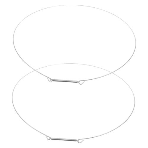 KOMBIUDA 2pcs Front-load Washer Door Boot Seal Clamp Assembly Wire Retaining for Washing Machine Door Gasket Replacement and Easy to Install