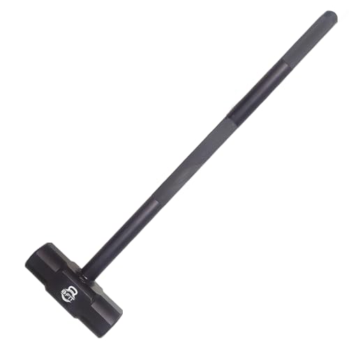 Image of B Fit Steel Sledge Hammer /ClubBells /MaceBell for Strength Training, Support Full Body, Muscles, Shoulder, Grips & Forearms Workouts, Stretching (Hammer, 30 Kg)