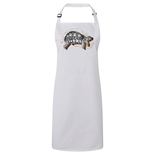Tablier cuisine premium tortue ancienne idée cadeau pour passionné d'art