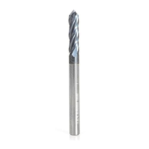 Amana Tool - 51690 High Performance CNC Solid Carbide 90° 'V' Spiral Drills with AlT