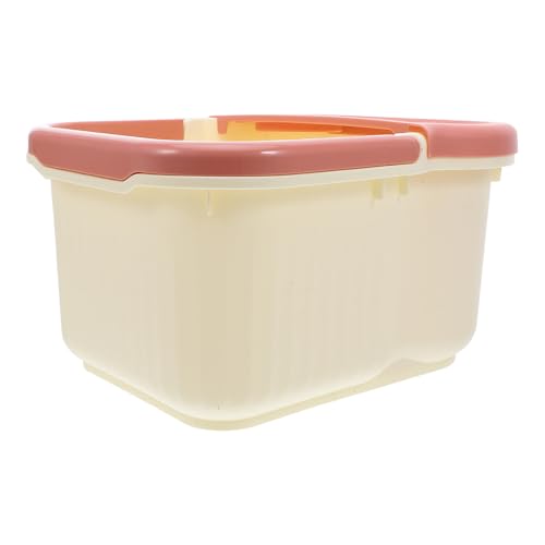 iplusmile Bañera de Pies Saludable para Remojar Pies Masaje para Relajarse Casa Eliminar Piel Muerta Material Duradero Bañera de Masaje