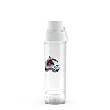 Tervis Venture Lite NHL Colorado Avalanche - Primary Logo Made in USA Double Walled Insulated Tumbler Travel Cup Keeps Drinks Cold & Hot, 24oz Water Bottle, Classic