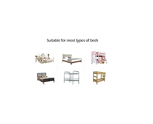 Barandilla de cama plegable con protector lateral anticaídas para discapacitados 8