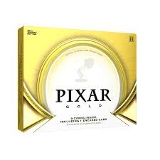 Amazon.com: Topps Pixar Gold Trading Cards, 9 Cards Including 1