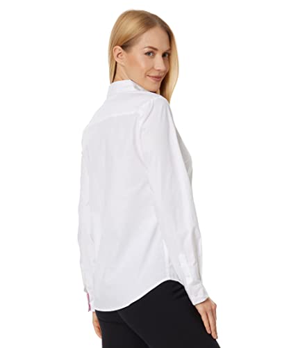 Stretch Poplin Shirt in Solid Color by U.S. Polo Assn.2