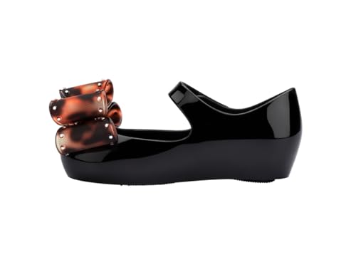 mini melissa Ultragirl Classic Bow Mary Jane Flats for Babies & Toddlers