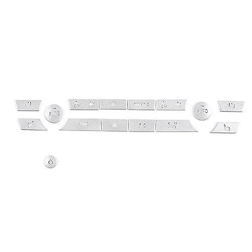 Rénover Bouton Commande Centrale CD Climatisation Rayé pour BMW X5 F15 X6 F16 Autocollant