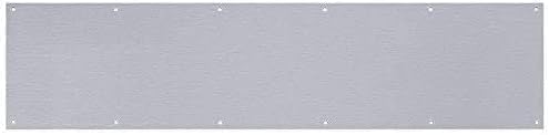 GDI Hardware - 2-Pack Savings - Metal Aluminum Kick Plate - 3/64-inch Thick - Choose The Height and Width for Your Door - Multiple Finishes (Brass Tone, 10" X 36")