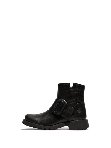Fly London, Botas para Mujer, 37, Negro